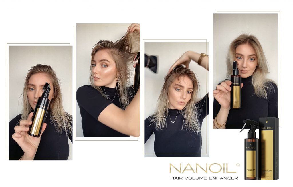 спрей за по-обемна коса nanoil