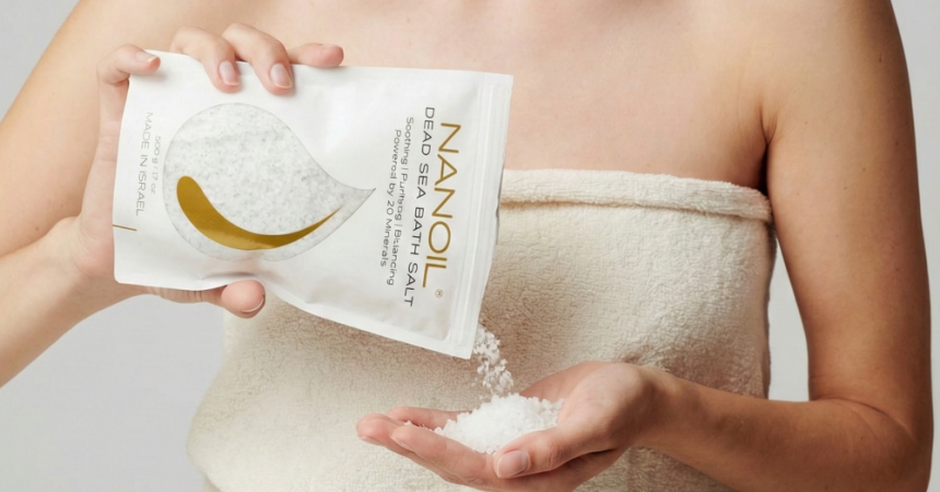 nanoil морска сол от мъртво море